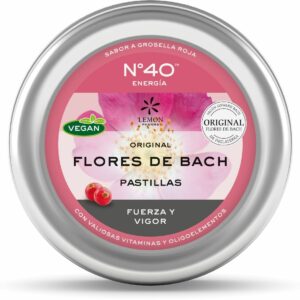 Original Pastillas Flores de Bach Nr.40, Sin azúcar, energía