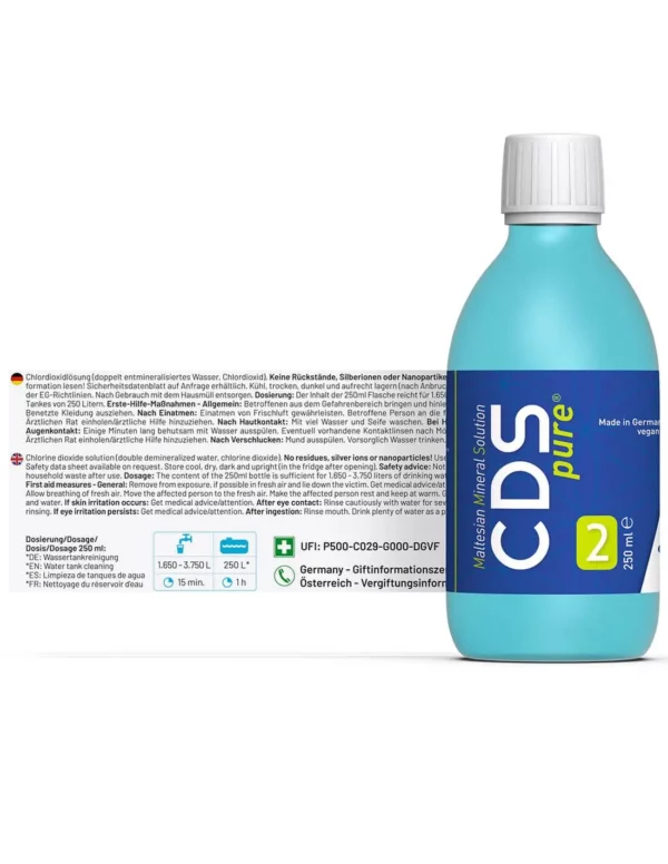 CDS pure 250ml dioxido de cloro