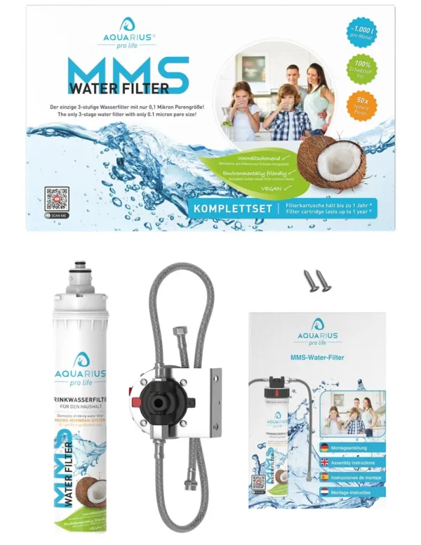 Kit completo filtro de agua MMS